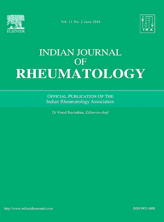 Go to journal home page - Indian Journal of Rheumatology